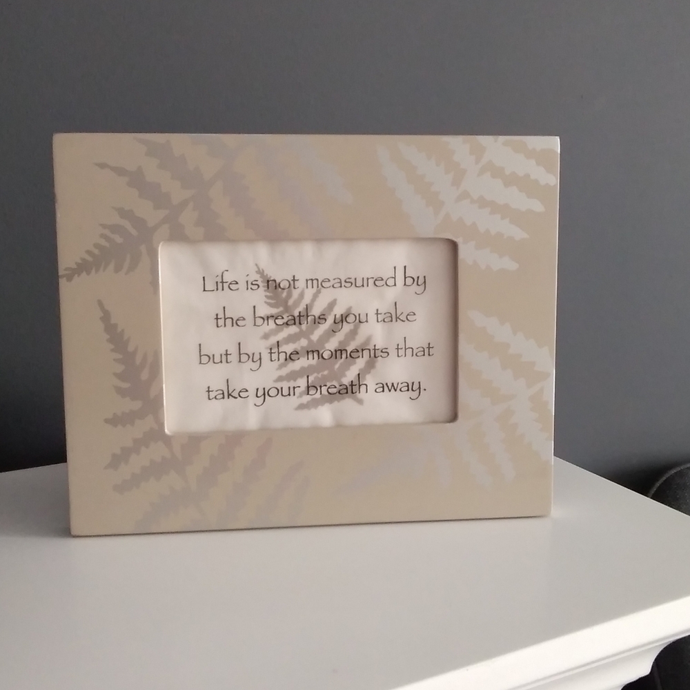Frame & Inspirational Parchment